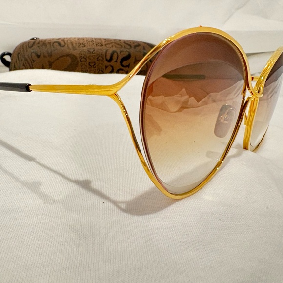 NEW! DITA SASU DTS516-03-GLD; GOLD WITH PINK AMBER GRADIENT LENS; 100% AUTHENTIC - Picture 3 of 7